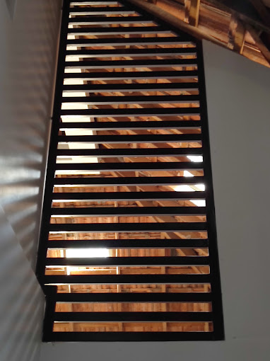 Carved wooden ceiling detail